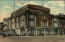 Symphony Auditorium Newark, NJ Postcard Postcard