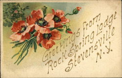 Greetings from Rock Spring Lodge Postcard