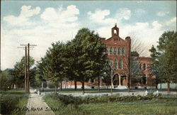 Hatch School Corry, PA Postcard Postcard