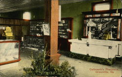 Culbreath's Pharmacy Grantville, GA Postcard Postcard