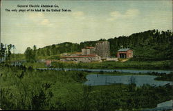 General Electric Chemical Co., The Only Plant of its Kind in the United States Postcard