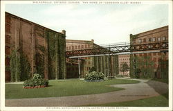 The Home of Canadian Club Whisky, Maturing Warehouses Total Capacity 170,000 Barrels Postcard