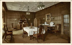 The Home of Canadian Club Whisky, Distillery Offices, Directors' Lunch Room Postcard