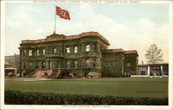 The Home of Canadian Club Whisky, Distillery Offices, North Front Walkerville, ON Canada Ontario Postcard Postcard