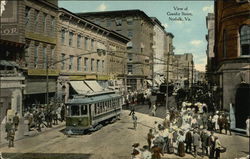 Granby Street Norfolk, VA Postcard Postcard