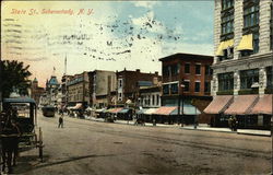 State Street Schenectady, NY Postcard Postcard