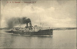 D.A.R. Steamer - Yarmouth, N.S. Steamers Postcard Postcard