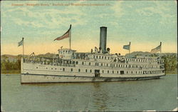 Steamer Newport News, Norfolk and Washington Steamboat Co. Steamers Postcard Postcard