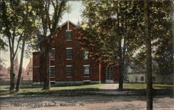 Waterville High School Postcard