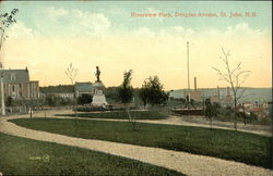 Riverview Park, Douglas Avenue Saint John, NB Canada New Brunswick Postcard Postcard