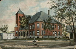 Belknap County Court House Laconia, NH Postcard Postcard