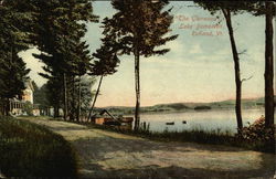 The Glenwood, Lake Bomoseen Rutland, VT Postcard Postcard