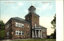 Canal Street School Brattleboro, VT Postcard Postcard