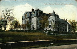 State Normal School Worcester, MA Postcard Postcard