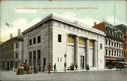 Worcester County Institution For Savings Postcard