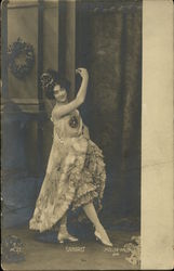 Dancer, Saharet Postcard