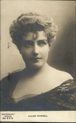 Lillian Russell Actresses Postcard Postcard