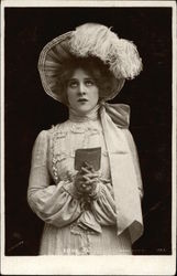 Edna May Postcard