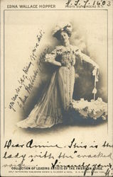 Edna Wallace Hopper Postcard