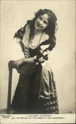 Lillian Hudson as "Estrella" in "The Rose of the Alhambra" Actresses Postcard Postcard