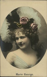 Marie George Actresses Postcard Postcard