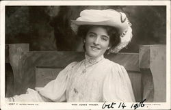 Miss Agnes Fraser Postcard