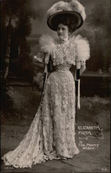 Elizabeta Firth in The Merry Widow Actresses Postcard Postcard