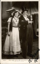 Miss Isabel Jay & Mr. G. P. Huntley Postcard