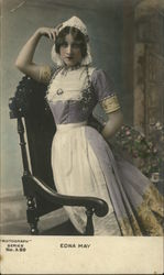 Edna May Postcard