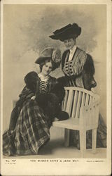 The Misses Edna & Jane May Postcard