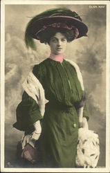 Oliva May Actresses Postcard Postcard