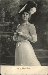 Marie Mannering Postcard