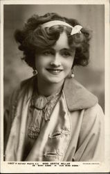 Gertie Millar as Mary Gibbs in "Our MIss Gibbs" Actresses Postcard Postcard