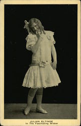 Julian Eltinge in "The Fascinating Widow" Actors Postcard Postcard