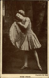 Rose Dean Actresses Postcard Postcard