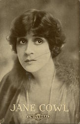 Jane Cowl Postcard