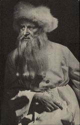 Morris Carnovsky, as the Presiding Angel, Currently Appearing in The World of Sholom Aleichem Actors Postcard Postcard