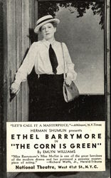 Ethel Barrymore in "The Corn is Green" Actresses Postcard Postcard