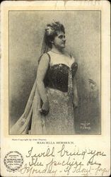 Marcella Sembrich Actresses Postcard Postcard