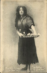 Miss Betty Seymour as Nan in "No Mother to Guide Her" Postcard