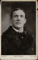 Harry Randall Actors Postcard Postcard