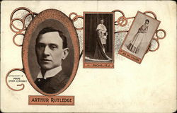 Arthur Rutledge Actors Postcard Postcard