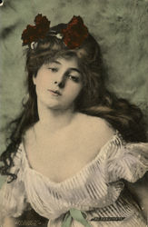 Evelyn Nesbit in The Debutante Postcard