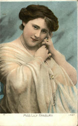 Lily Hanbury Actresses Postcard Postcard