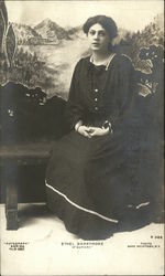 Ethel Barrymore in "Sydney" Postcard