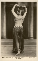 Maud Allan as Salome Actresses Postcard Postcard