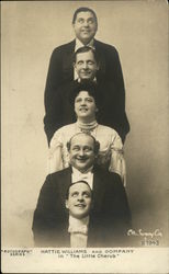 Hattie Williams and Company in "The Little Cherub" Actresses Postcard Postcard