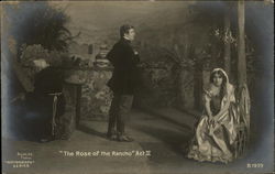 "The Rose of the Rancho" Act III Theatre Postcard Postcard