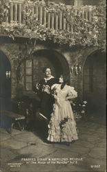 Frances Starr & Hamilton Revelle in "The Rose of the Rancho" Act II Theatre Postcard Postcard