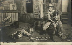 Me Kill Him, Act II "The Squaw Man" Actors Postcard Postcard